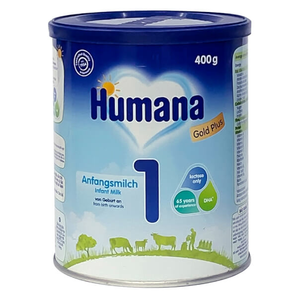 Sữa Humana Gold Plus Số 1 400G (0 - 6 Tháng)