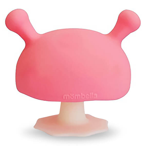 Gặm Nướu Silicone Mombella Hình Nấm (P8110, Hồng)