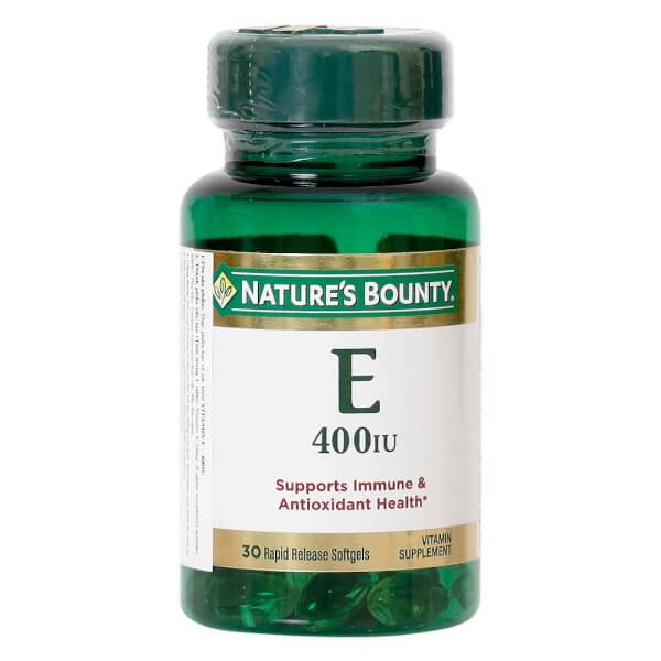 Viên Uống Bổ Sung Vitamin E Nature's Bounty