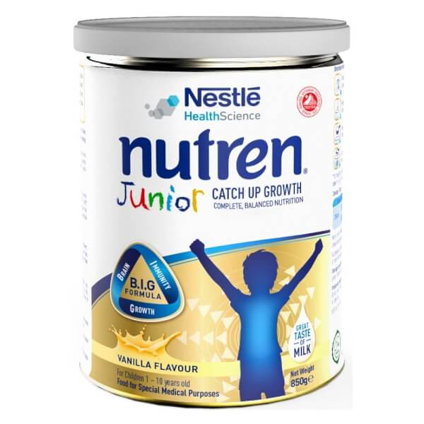 Sữa Nutren Junior 850G (1 - 12 Tuổi)