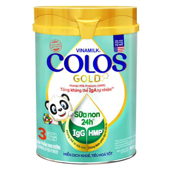 Sữa Vinamilk Colosgold Số 3 800G (2 - 6 Tuổi)