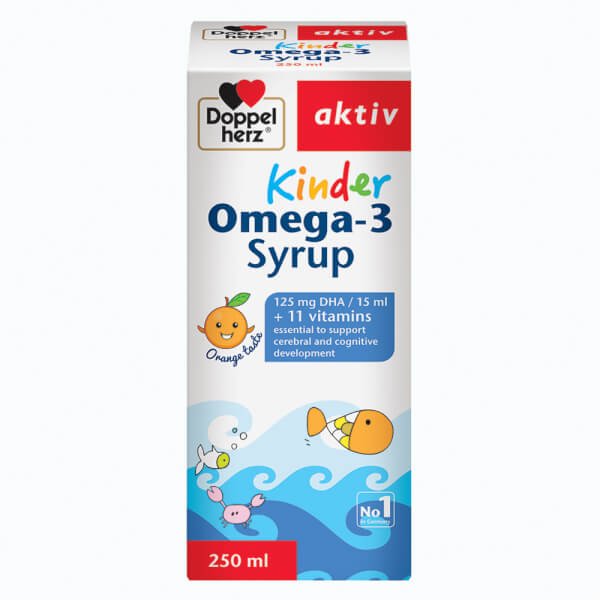 Siro Tăng Cường Trí Não Cho Bé Kinder Omega - 3 250Ml