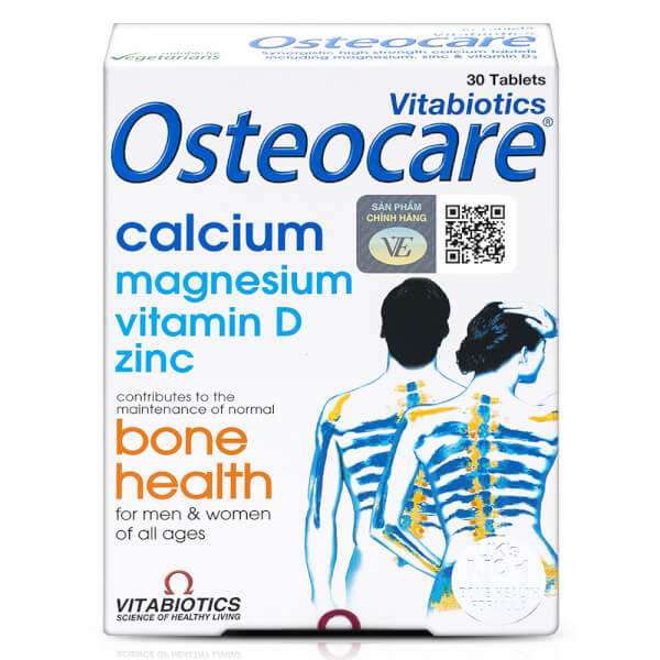 Viên Uống Bổ Sung Canxi Osteocare Vitabiotics