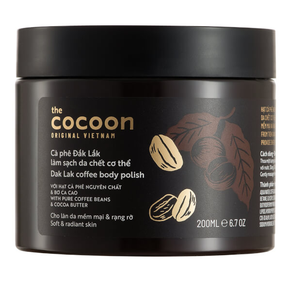 Tẩy Da Chết Cà Phê Đắk Lắk Cocoon (200Ml)