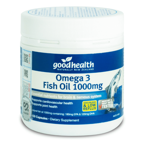 Viên Uống Bổ Sung Dầu Cá Good Health Omega 3 Fish Oil