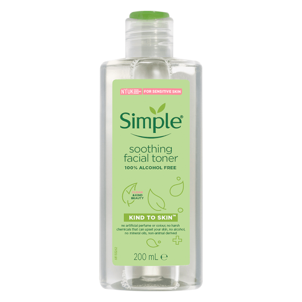 Nước Hoa Hồng Simple Dành Cho Da Nhạy Cảm 200Ml