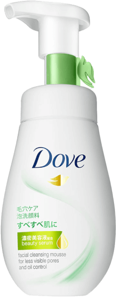 Bọt Rửa Mặt Dove Giúp Se Lỗ Chân Lông, Kiềm Dầu 160ml