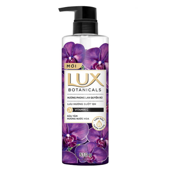 Sữa Tắm Lux Botanicals Phong Lan Quyến Rũ (530G)