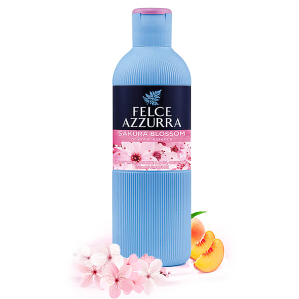 Sữa Tắm Hương Nước Hoa Felce Azzurra Hoa Anh Đào 650Ml