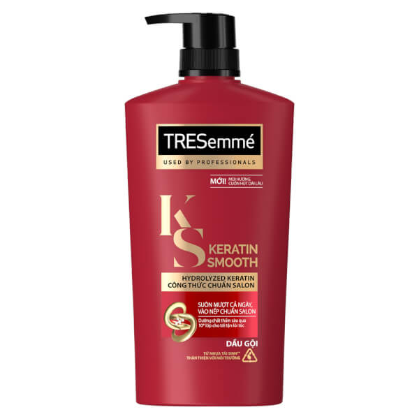 Dầu Gội Tresemme Keratin Smooth Vào Nếp Mượt Mà 850G