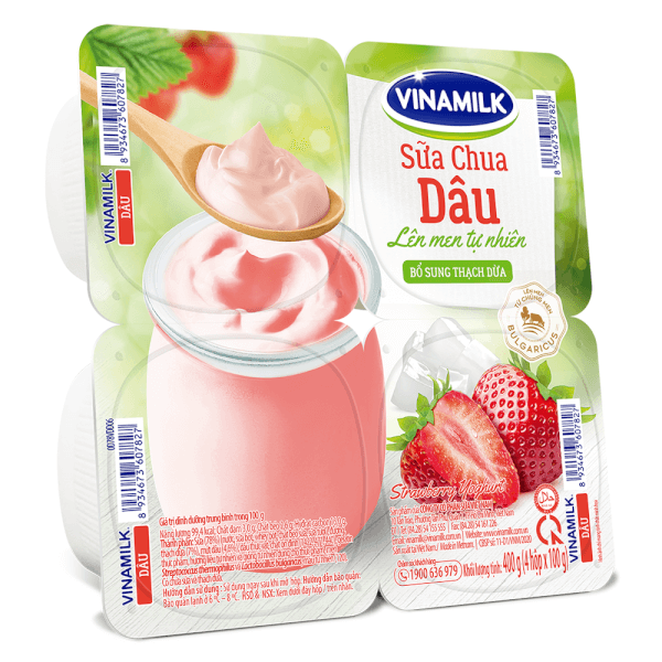 Sữa Chua Vinamilk Dâu 100G