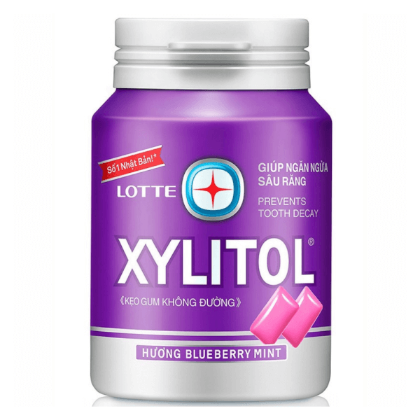 Kẹo Gum Xylitol Blueberry 58G