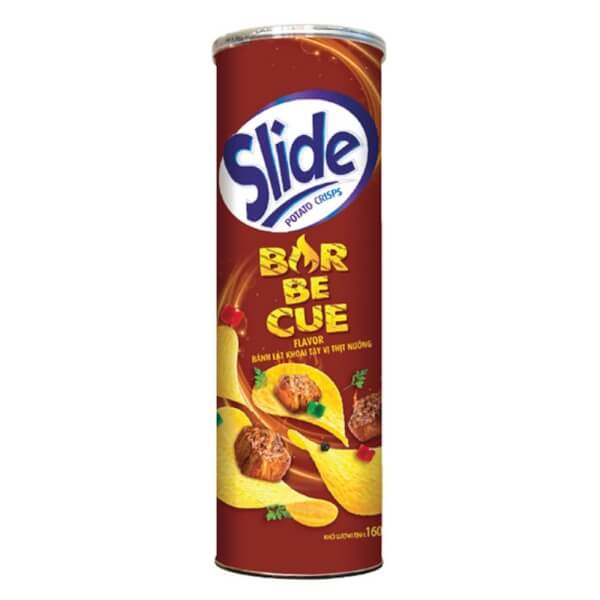 Snack Khoai Tây Chiên Slide Barbecue (160G)