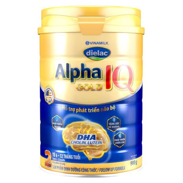 Sữa Dielac Alpha Gold Iq 2 900G (6 - 12 Tháng)