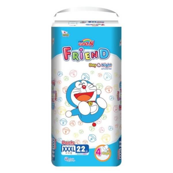 Bỉm Tã Quần Goon Friend Renew Size Xxxl 22 Miếng (18 - 30Kg)