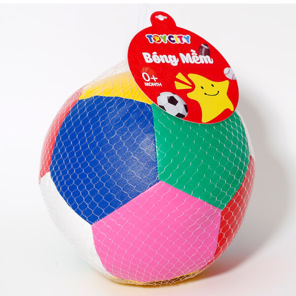 Bóng mềm 5' đa màu JS040705