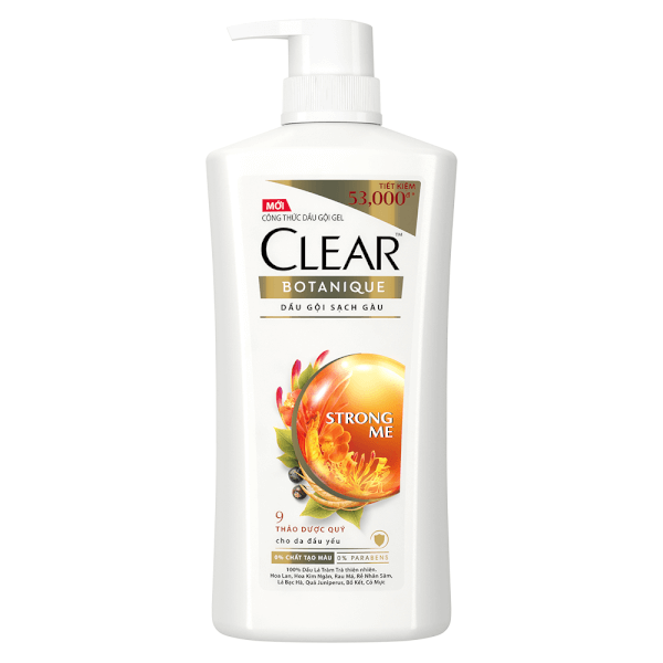 Dầu Gội Thảo Dược Clear 630G