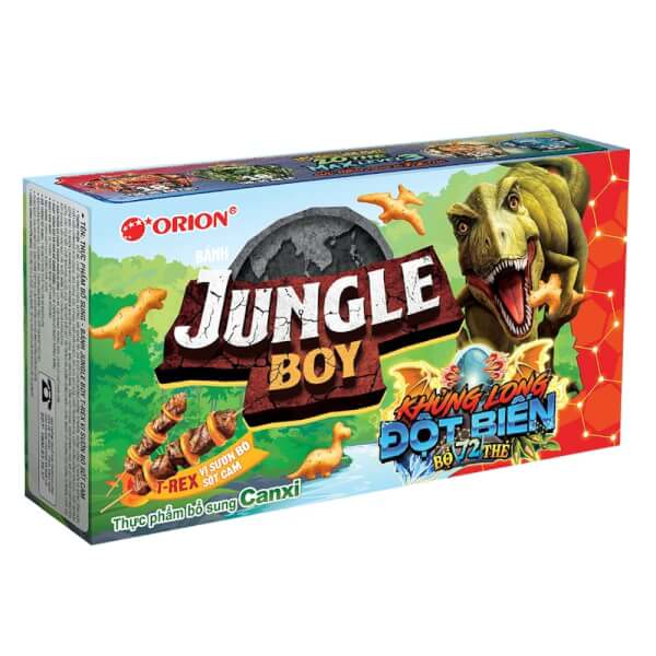 Bánh Jungle Boy Vị Thịt Bò (35G)