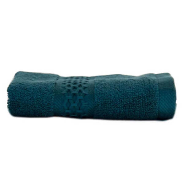 Khăn Mặt Lap Yarn Mollis (34X78Cm, Xanh Đậm)