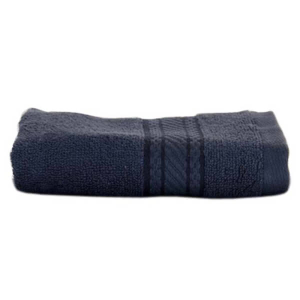 Khăn Mặt Lap Yarn Mollis (34X78Cm, Xanh Đậm)