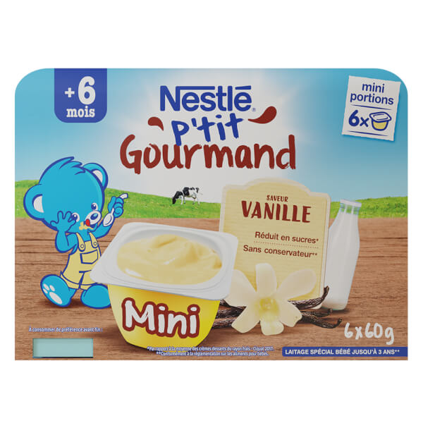 Váng Sữa Nestlé P'tit Gourmand Vị Vani