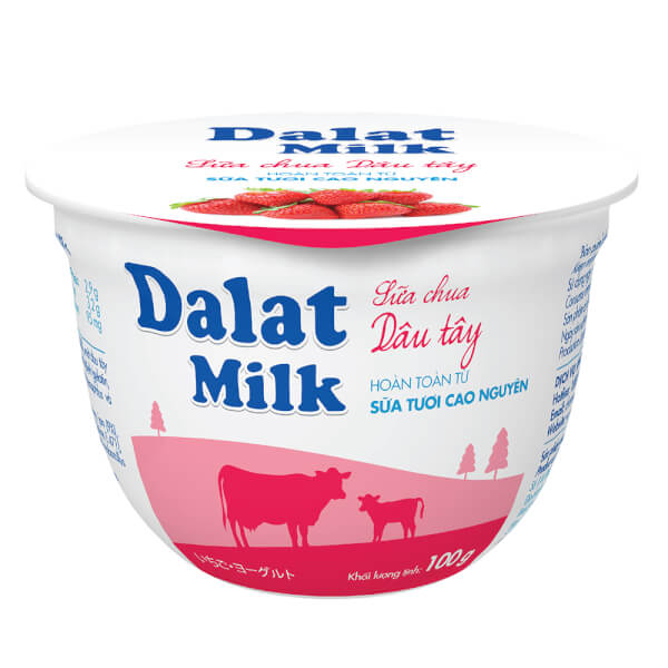 Sữa Chua Dâu Tây 100G (Đlm)