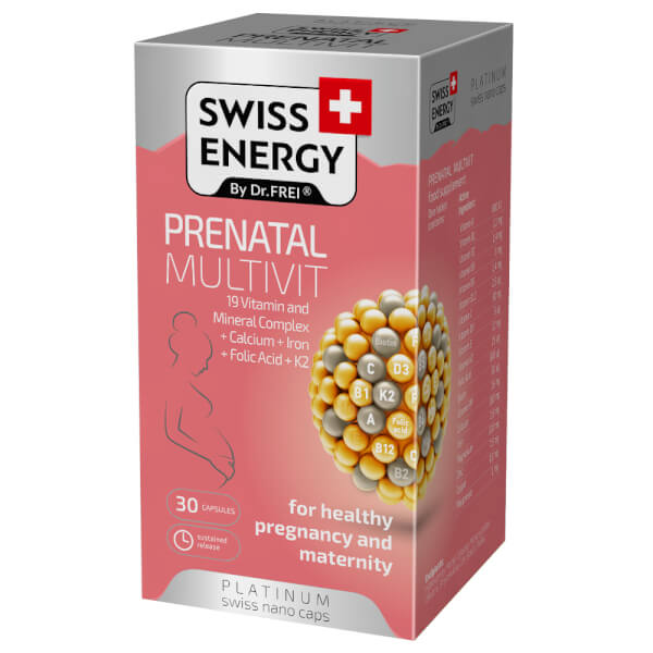 Vitamin Cho Phụ Nữ Mang Thai, Cho Con Bú Swiss Energy Prenatal Multivit