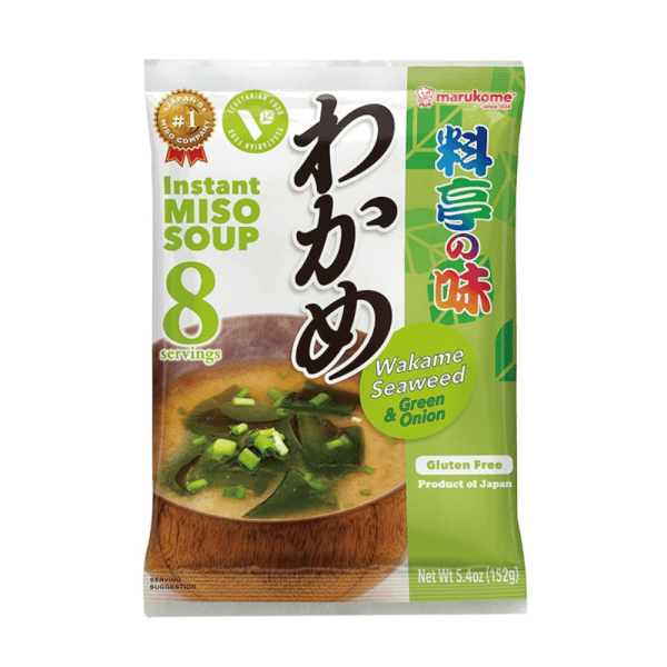 Soup Miso Rong Biển Wakame Chay Ăn Liền 152G