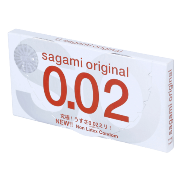 Bao Cao Su Sagami Sagami Original 0.02 Hộp 2 Cái