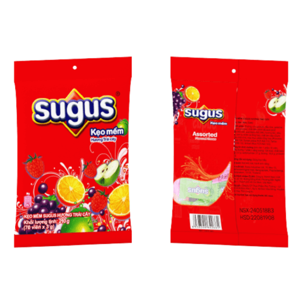 Kẹo Mềm Sugus Trái Cây Túi 210G 