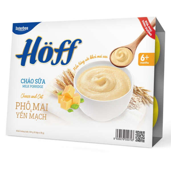 Cháo Sữa Hӧff - Phô Mai & Yến Mạch 55Gr