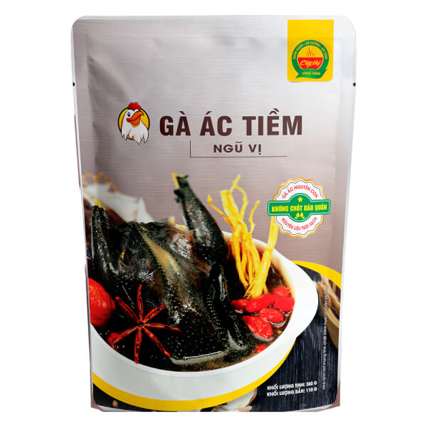 Gà Ác Tiềm Ngũ Vị Cây Thị 380Gr