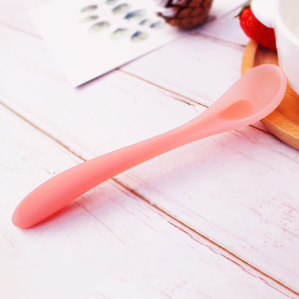 Bộ 2 muỗng silicone Mombella (Hồng)