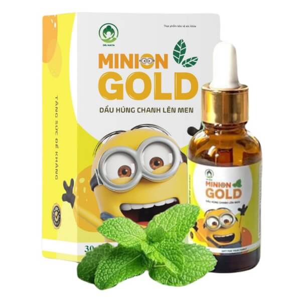 Dầu Húng Chanh Lên Men Minion Gold