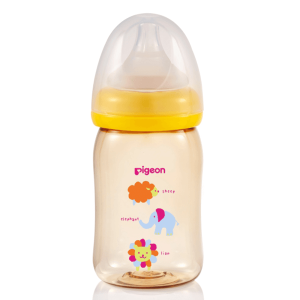 Bình Sữa Pigeon Nhựa Ppsu Plus Hình Thú (160Ml)