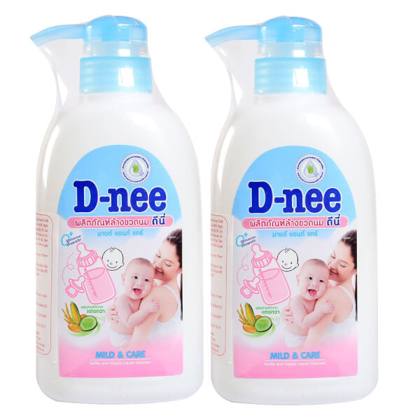 Combo 2 Nước Rửa Bình Sữa & Rau Quả D - Nee 500Ml