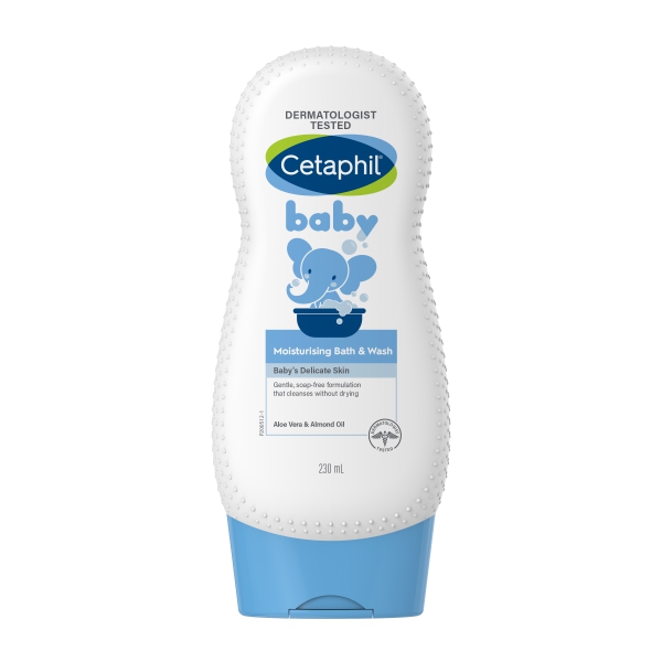 Combo 2 Sữa tắm dưỡng ẩm cho bé Cetaphil 230ml