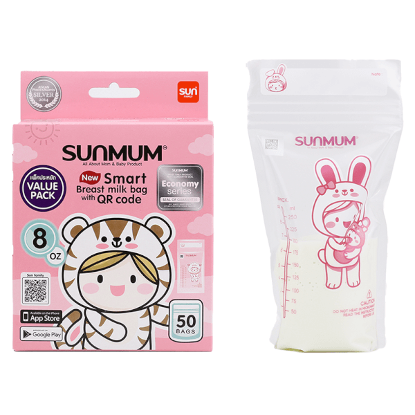 Combo 2 Túi trữ sữa Sunmum 250ml (50 túi/hộp)