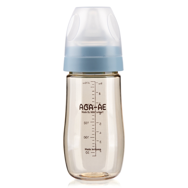 Bình sữa PPSU Aga-ae 270ml (xanh)