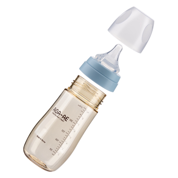 Bình sữa PPSU Aga-ae 270ml (xanh)