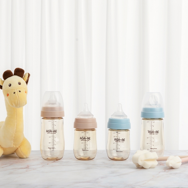 Bình sữa PPSU Aga-ae 270ml (xanh)