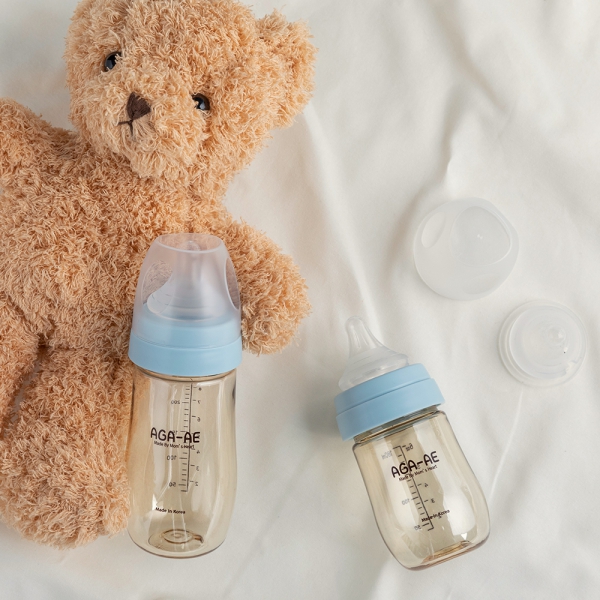 Bình sữa PPSU Aga-ae 270ml (xanh)