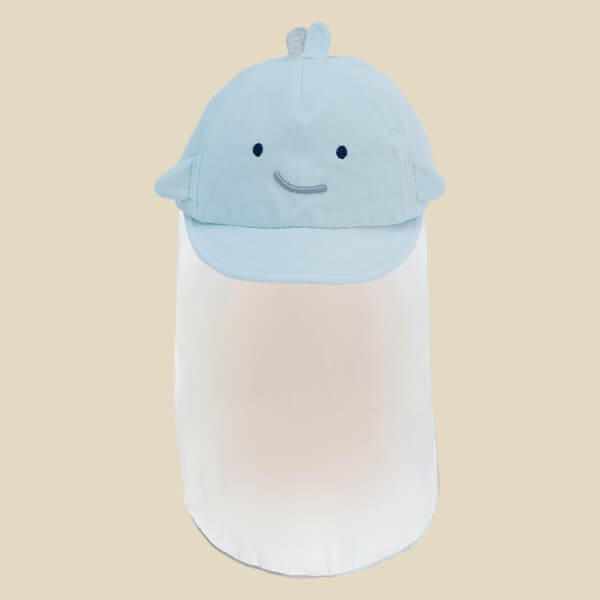 Nón lưỡi trai khăn voan bé trai Animo A2207_MN038 (46cm,Xanh)