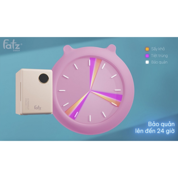 Máy Tiệt Trùng Sấy Khô UVC LED King 2 Fatzbaby FB4799BT