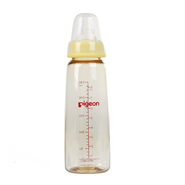 Combo 2 Bình sữa Pigeon nhựa PPSU cổ hẹp 240ml