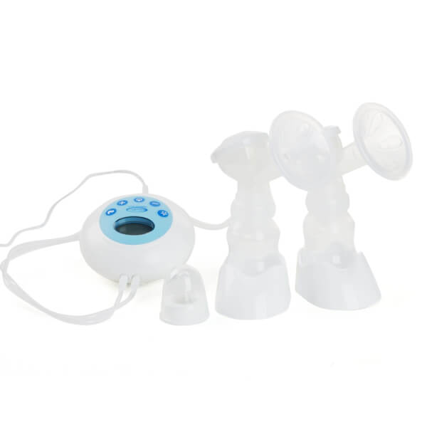 Combo 1 Balo đa năng cho mẹ bỉm sữa - màu hồng M37661 & 1 Máy hút sữa điện đôi Gluck GP 38
