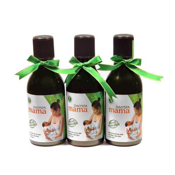 Dung Dịch Tắm Cho Sản Phụ Dao'spa Mama (Hộp 3 Lọ X 250Ml)