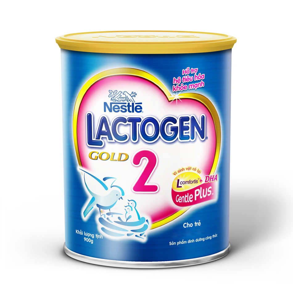 Sữa Bột Sản Phẩm Dinh Dưỡng Cong Thức Nestle Lactogen Gold 2 900g